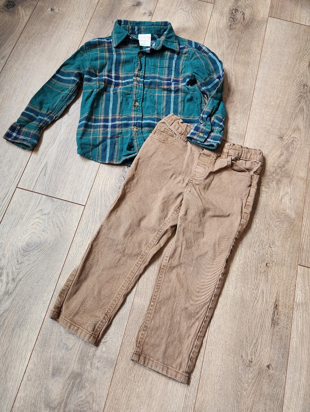 Boys 3t Button Up And Pants Outfit